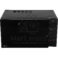 Микроволновая печь LG MH6032GAS черный, 20 л, 700 Вт, переключатели - сенсор