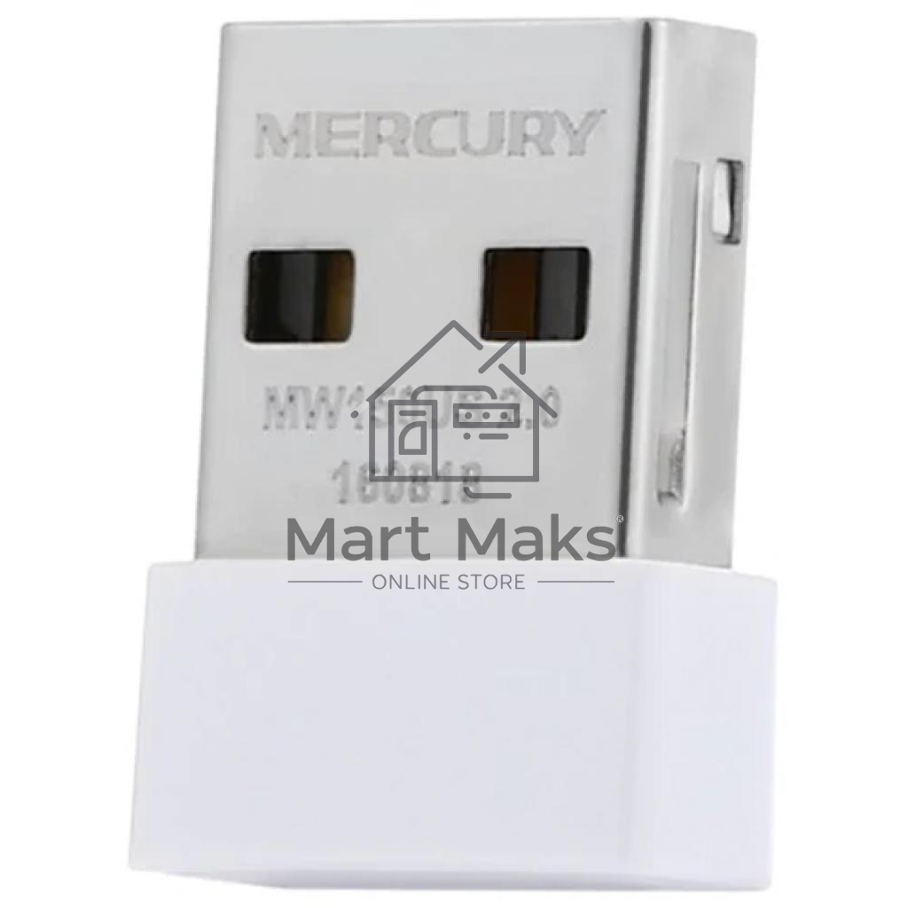 Адаптер Mercusys MW150US N150 Nano Wi-Fi USB-адаптер