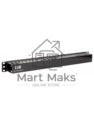 Пластиковый кабельный органайзер с крышкой ITK 19