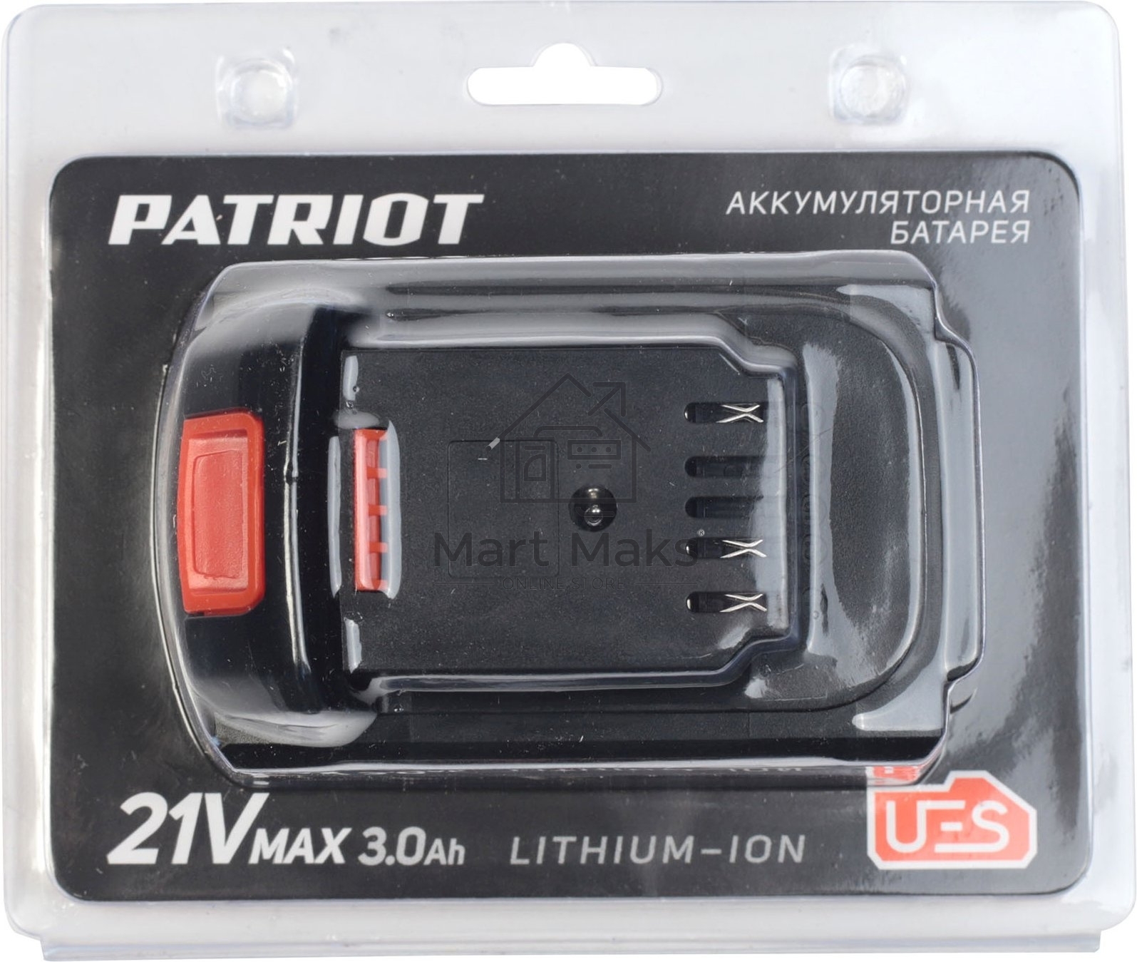 Батарея аккумуляторная PB BR 21V(Max) Li-ion 3,0Ah UES тонкая зарядка