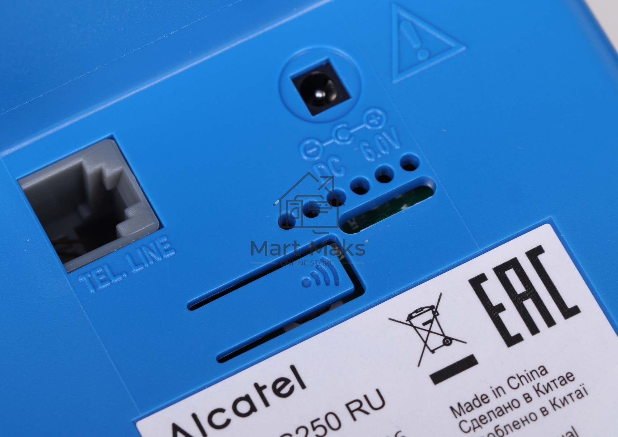 Радиотелефон ALCATEL S250 RU белый