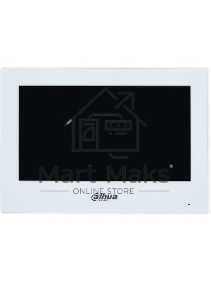 Видеодомофон IP 7 дюймовый, Dahua DHI-VTH2621GW-P белый