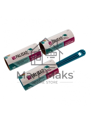 Набор: чистящий ролик для одежды с двумя сменными блоками, 20 слоев, HomePalisad