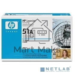 Картридж лазерный HP Q7551A черный для LJ P3005/M3035mfp/M3027mfp 6500 стр.