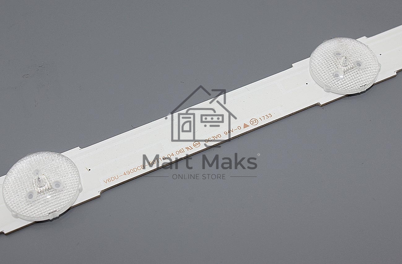 Светодиодная подсветка V6DU-490DCB-R0