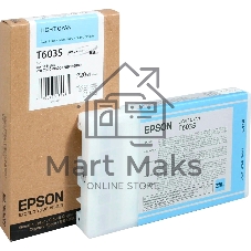 Картридж струйный Epson C13T603500 светло-голубой для Epson St Pro 7800/9800/7880/9880 (220мл)