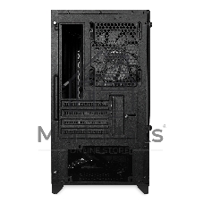 Компьютерный корпус HSPD M330, Mesh Mini-tower, черный, TG, 0.6 SPCC, 3x120mm ARGB mATX, mITX 175/330/160mm 2x2.5