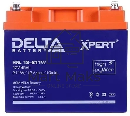Батарея для ИБП Ippon 12-211 W Xpert Delta 12В 211Ач