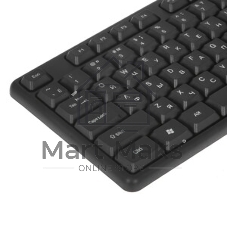 Клавиатура проводная Defender Element HB-520, USB, черный