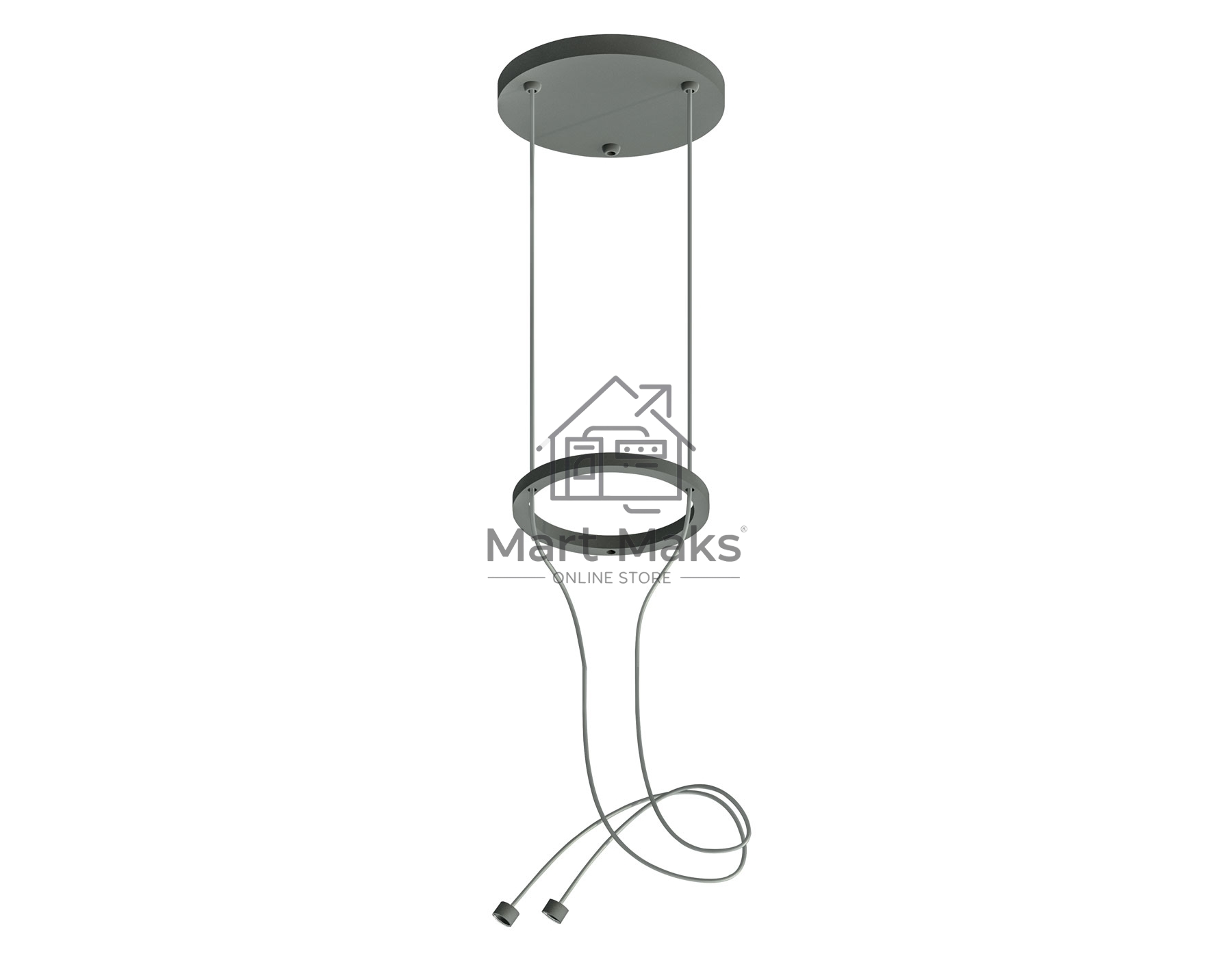 Крепеж подвесной A9205 BK черный D120*1200mm