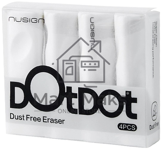 Ластик Deli Nusign NS748 белый