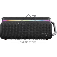 Колонка портативная Ural Молния Бит черный 420W 1.1 BT/3.5Jack/USB-C 10м 8000mAh (без.бат)