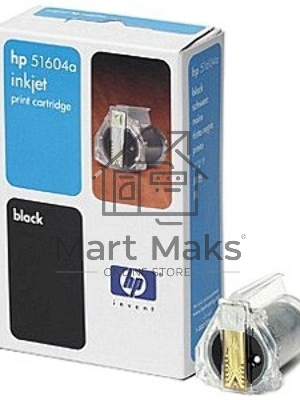 Картридж струйный HP 51604A черный for plain paper