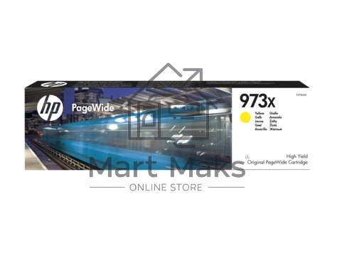 Картридж струйный HP 973XL F6T83AE желтый для HP PW Pro 477dw/452dw (7000стр.)