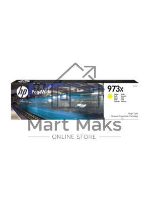 Картридж струйный HP 973XL F6T83AE желтый для HP PW Pro 477dw/452dw (7000стр.)