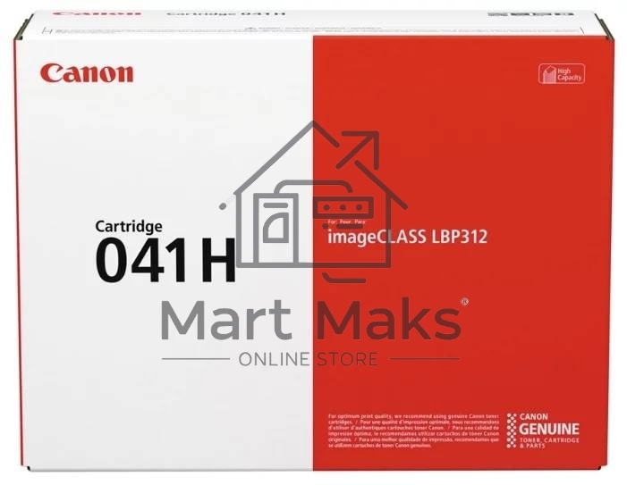Картридж лазерный Canon Cartridge 041H (0453C002) черный (20000 стр.) для Canon LBP312x