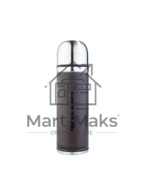 Термос BIOSTAL-Охота NYP-750P, 0.7 л, узкое горло, с крышкой-чашкой, кож. вставка, доп. пробка (в уп. 12 шт) (в уп. 12 шт)&