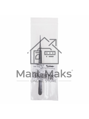 Пинцет прямой, узкий, рифленый 145 мм ПРОФИ