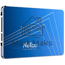 Накопитель SSD Netac N600S, 128Gb, SATA III, 2.5