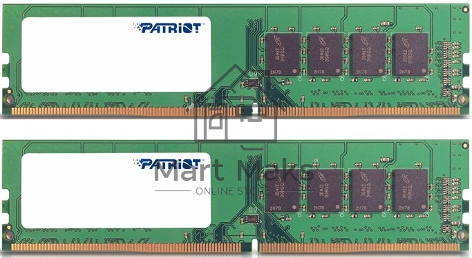 Оперативная память Patriot Signature, DDR4, 16GB (2x8 GB), 3200 MHz, CL22, DIMM