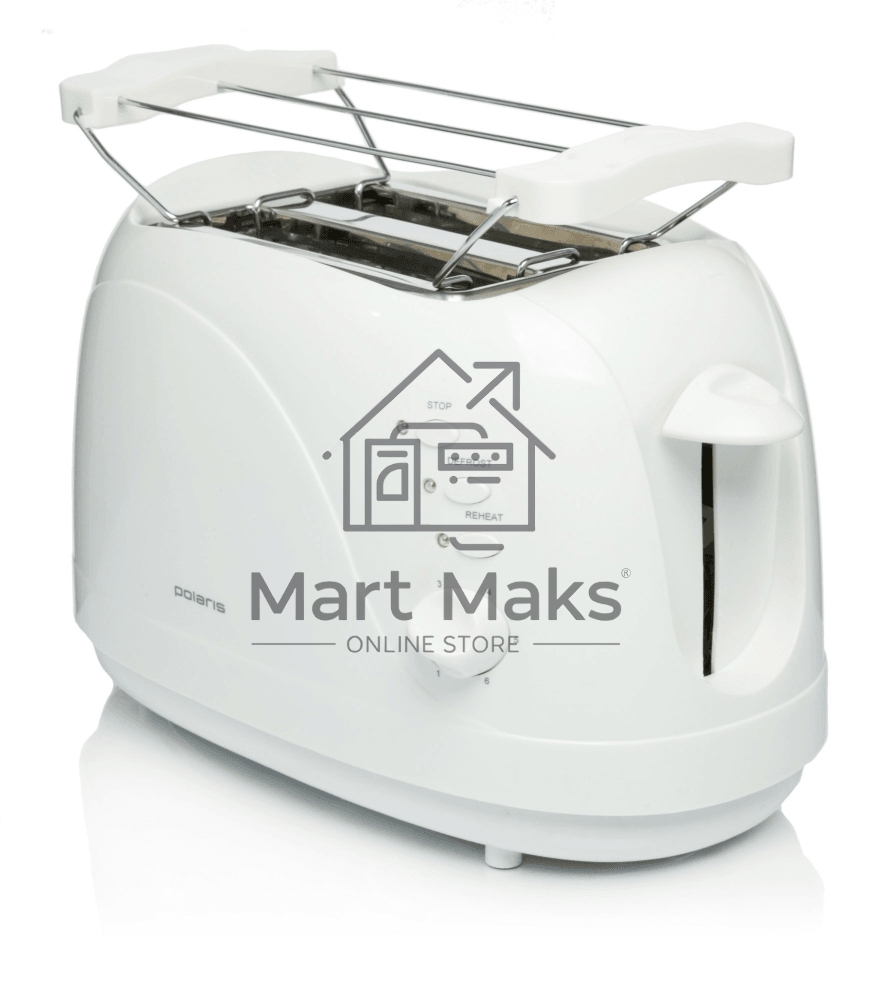 Тостер Polaris PET 0702L 750Вт белый