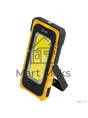 Светодиодный фонарь ЭРА Рабочие Практик RA-811 ручной, аккумуляторный, 15 Вт COB, powerbank, солнечная батарея, магнит