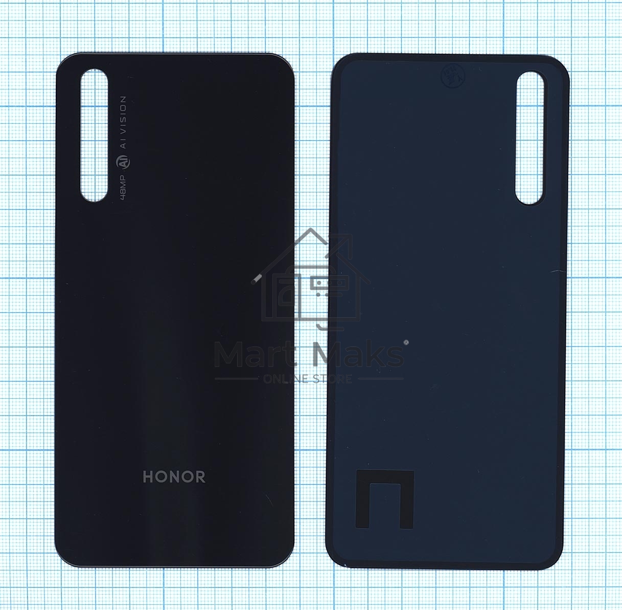 Задняя крышка для Huawei Honor 20S 2020  черный