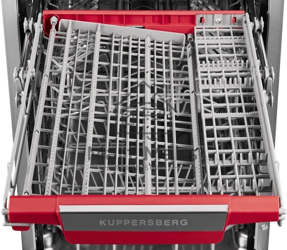 Встраиваемая посудомоечная машина Kuppersberg GLM 4537, серебристый, 44.8 см, 10 компл., 49 дБ, класс A++