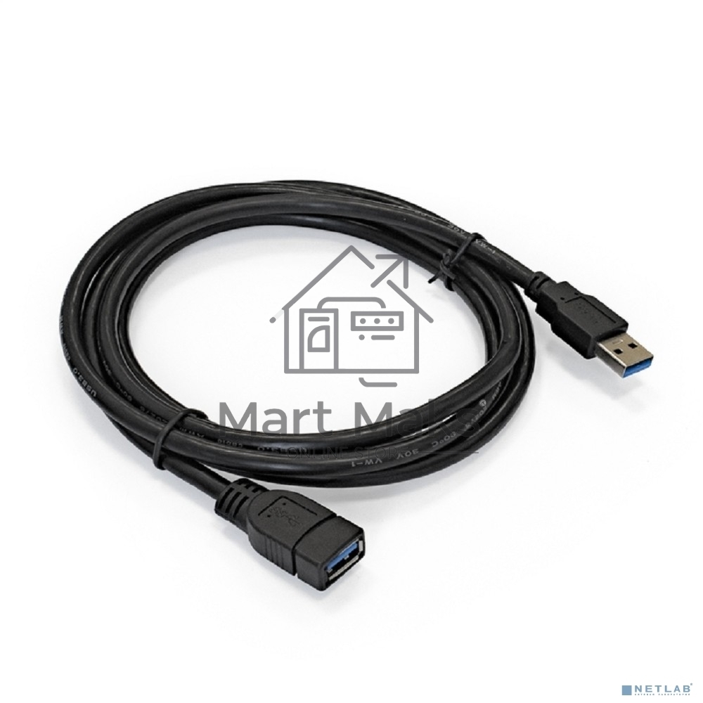 Удлинитель Exegate EX284931RUS  USB 3.0 ExeGate EX-CC-USB3-AMAF-1.0 (Am/Af, 1м)