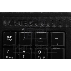 Комплект клавиатура+мышь A4Tech KR-3330S проводной, USB, 1200 DPI, чёрный