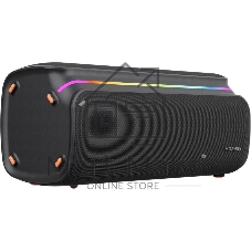 Колонка портативная Ural Молния Бит черный 420W 1.1 BT/3.5Jack/USB-C 10м 8000mAh (без.бат)