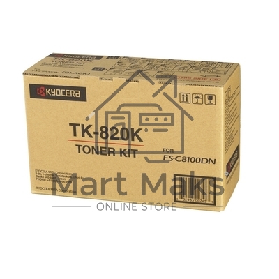 Картридж лазерный Kyocera-Mita TK-820C голубой для FS-C8100DN 7000стр.