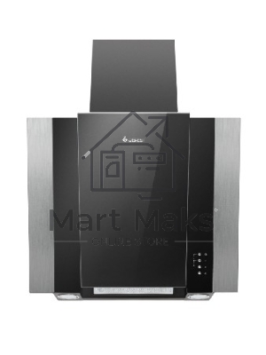 Вытяжка наклонная Gefest ВО 3603 Д3А черный/серебристый, 60 см, 550 куб. м/ч, 76 дБ