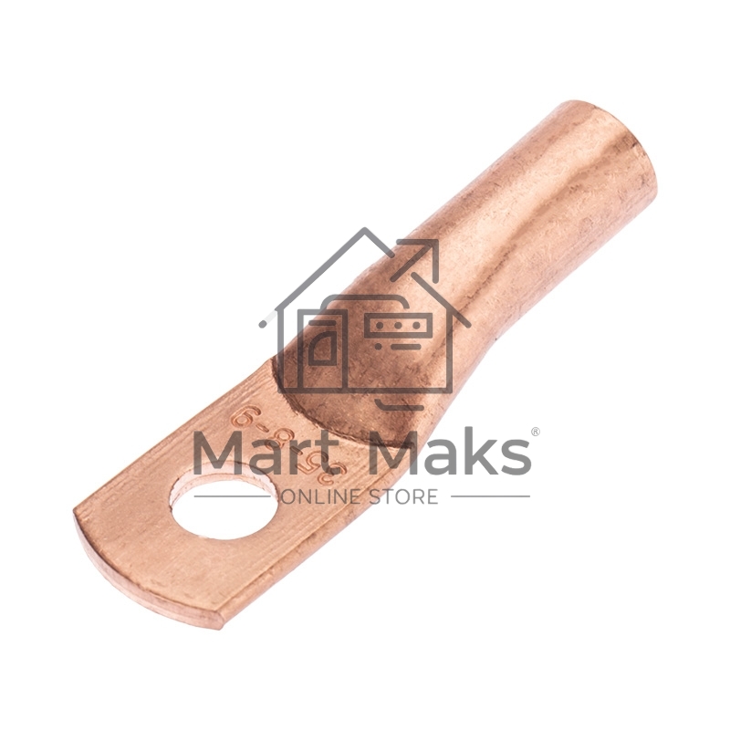 Наконечник медный ТМ 35-8-9 (35мм² - Ø8мм) (в упак. 5 шт.) Rexant