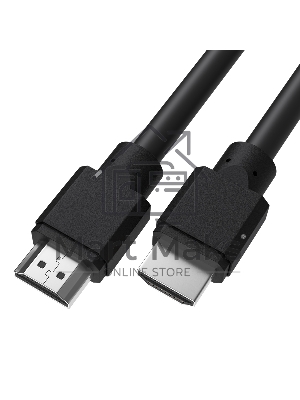 Кабель 0.5m HDMI 1.4, 30/30 AWG, FullHD, Ethernet 10.2 Gbит/с, 3D, экранКабель 0.5m HDMI 1.4, 30/30 AWG, FullHD, Ethernet 10.2 Gbит/с, 3D, экран