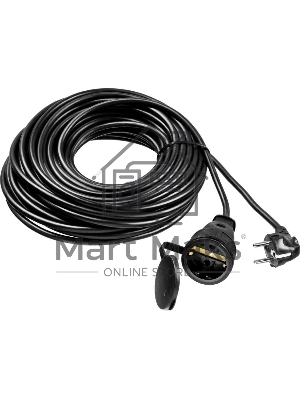 Удлинитель-шнур MC 315, 30 м, 3500 Вт, 1 гнездо, ПВС 3х1,5 мм2, STAYER