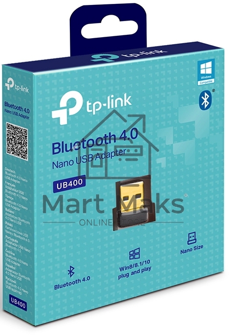 Сетевой адаптер Bluetooth TP-Link UB400 USB 2.0