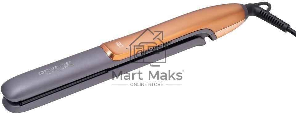 Выпрямитель Polaris PHSS 2098TTi Tourmaline PROF 35Вт черный/розовое золото (макс.темп.:220С)