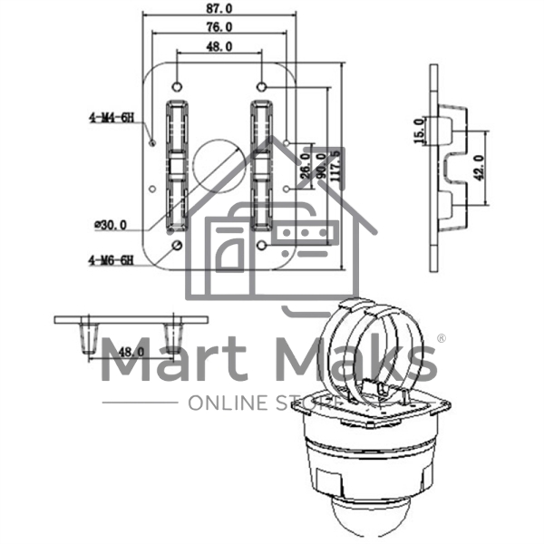 Крепление Dahua DH-PFA152-E