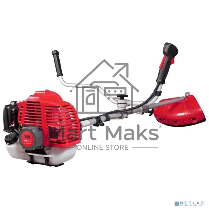Мотокоса FUBAG FPT 52R (38713)1.5кВт 52 см3 разборная штанга двухплечевой ремень велосипедная рук
