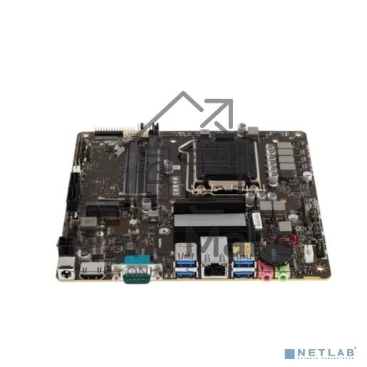 Материнская плата MSI H510TI-S09, LGA 1200, Intel H510, 2xSO-DIMM DDR4, 2xSATA, 1xM.2, 1xHDMI, 1x1Gb LAN, 4xUSB-A 3.2 Gen 1, 2x3.5мм, 5.1, Mini-ITX