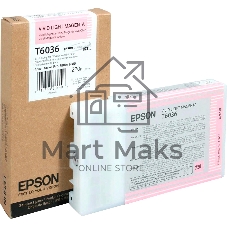 Картридж струйный Epson C13T603600 светло-пурпурный для Epson St Pro 7880/9880 (220мл)
