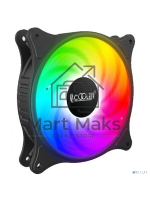 Вентилятор для корпуса PCCooler FX-120-3 черный, 120 мм, 1200 об/мин, 18 дБ, 3 pin