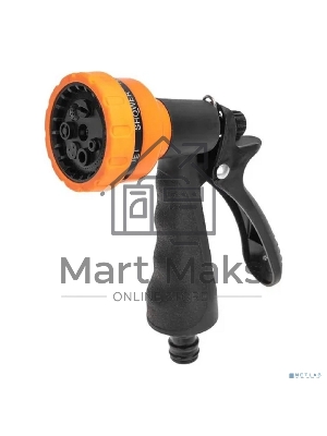 Пистолет-распылитель с резиновой ручкой 7 режимов ЧЕТЫРЕ СЕЗОНА 62-0282