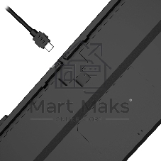 Клавиатура беспроводная A4Tech Bloody WS87 Naraka USB, Bluetooth/Радиоканал черный/красный