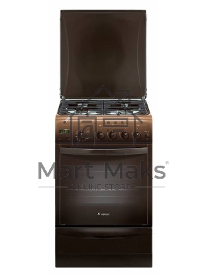 Плита газовая Gefest ПГ 5100-03 0001 коричневый, конфорок 4 шт, духовка 52 л, 50 см x 85 см x 58.5 см