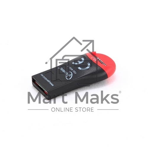 Картридер внешний USB2.0 Gembird, для считывания MicroSD карт, блистер