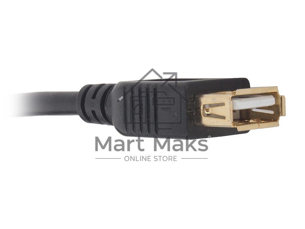 Кабель Defender PRO USB 2.0 кабель удлинительный 1.8м AM/AF, зол.конт, 2фер.фил.