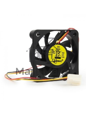 Вентилятор для корпуса Gembird черный, 50 мм, 5000 об/мин, 25 дБ, 3 pin
