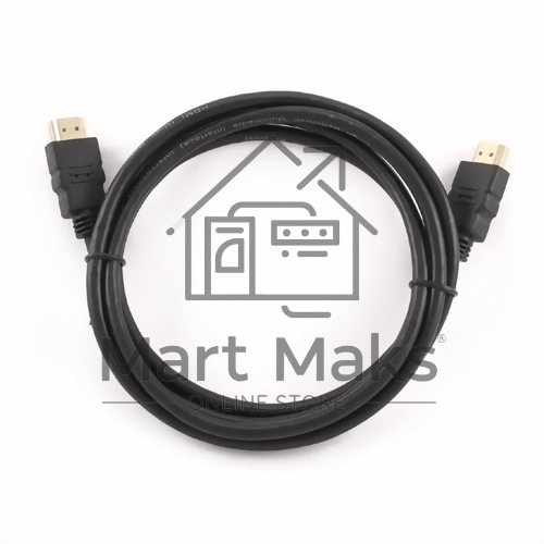 Кабель Cablexpert HDMI CC-HDMI4-0.5M, 19M/19M, v2.0, медь, позол.разъемы, экран, 0.5м, черный, пак